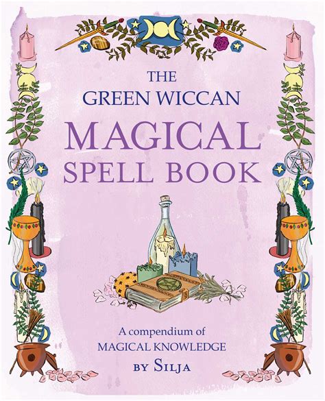 Wiccan magical book